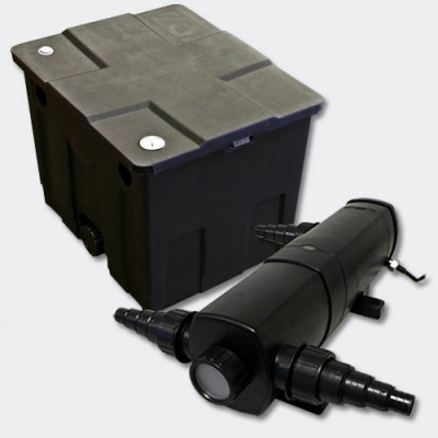 Kit de Filtration de Bassin Bio Filtre 12000l et Stérilisateur UVC 36 Watts 4216502