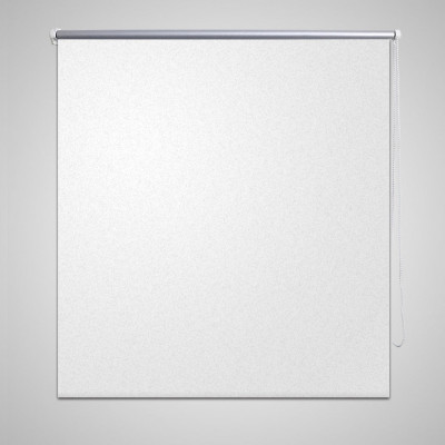 Store enrouleur blanc occultant 100 x 175 cm fenêtre rideau pare-vue volet roulant 4102009