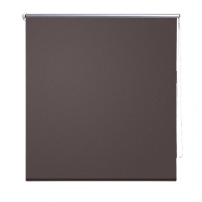 Store enrouleur marron occultant 120 x 175 cm fenêtre rideau pare-vue volet roulant 4102020
