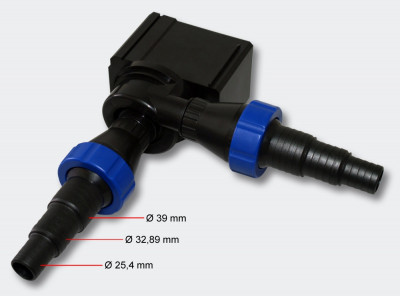 Pompe à eau de bassin filtre filtration cours d'eau eco aquarium petit étang eco 3600l/h 20 Watts 4216071