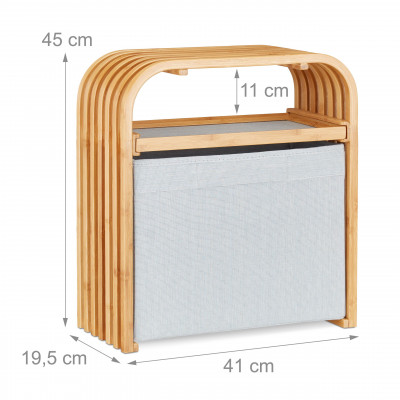 Tabouret pouf coffre de rangement en bambou 13_0002757