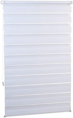Store enrouleur tamisant double face sans perçage 110 x 150 cm blanc 13_0002539_5