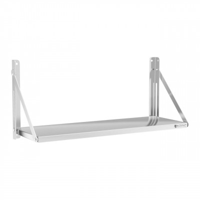 Étagère murale pliable professionnel acier inoxydable 100 x 30 cm 40 kg 14_0001572