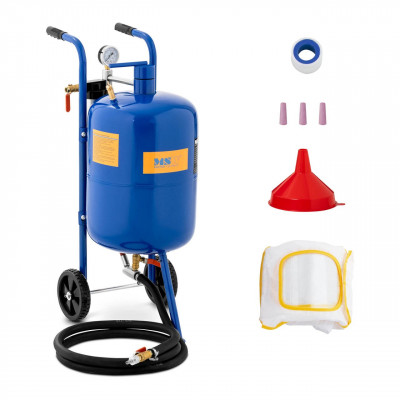 Sableuse mobile 40 litres 8,6 bars roulettes intégrées 14_0000325
