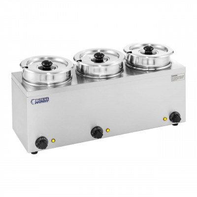Distributeur de soupe 3 x 2,75 litres 450 watts acier inoxydable 14_0000150