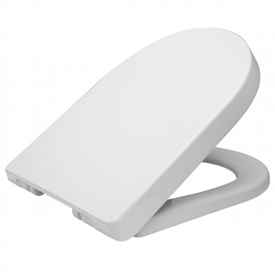Charnière réglable à fermeture douce à dégagement rapide couverture de siège de toilette fixe de haute qualité couvercle de salle de bain 19_0000679