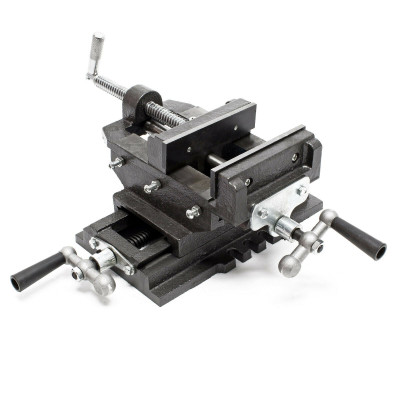 Étau de fraisage 2 axes 150 mm perceuse à tarauder table croisé établi machine 16_0000315