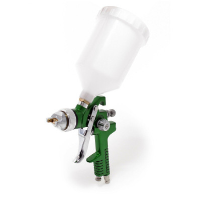 Pistolet à peinture professionnel HVLP avec buse de 1,4 mm vert 16_0000638