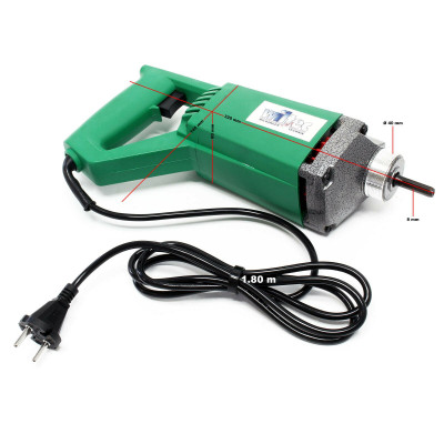 Vibreur béton 800 watts 5600 u/min aiguille vibrante diamètre 35 mm vibreur électrique manuel 16_0002750