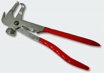 Pince pour masses ou poids d'équilibrage des roues aux poignées caoutchoutées 16_0002883