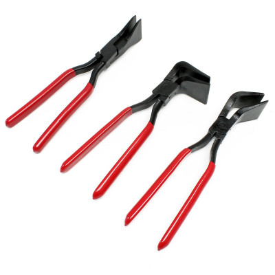 Lot de 3 pinces à border à plier 0° 45° 90° couvreur plombier tôle 16_0002884