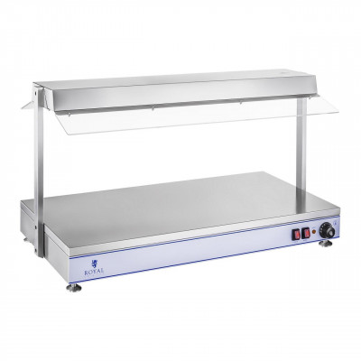 Chauffe-plat avec lampes halogènes 2000 watts acier inoxydable 14_0001015