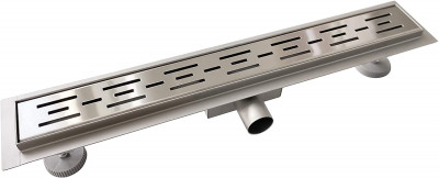 Caniveau de douche italienne 120 cm en acier inoxydable Linéaire AICA