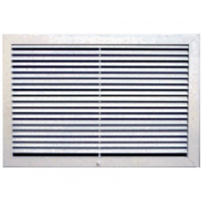 Plénum métal pour grille 595/595 AGI178  PEYRE