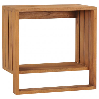 Porte-serviette mural 35 x 20 x 35 cm bois de teck solide 02_0001644
