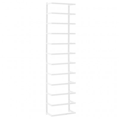 Porte-serviette salle de bain universel 96 cm acier blanc 02_0001638
