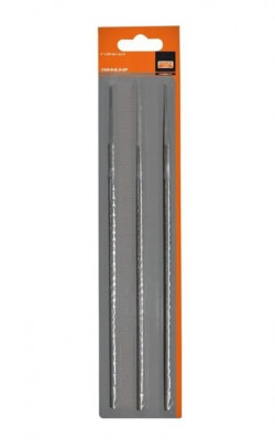 3 Limes pour tronçonneuse 3,2 mm SNA