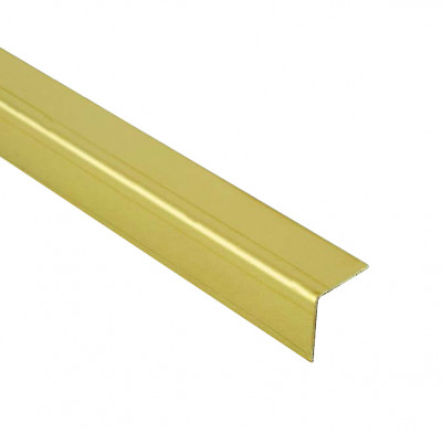 Cornière laiton 50 x 50 x 4 5 ml 3,4 Kg/ml KDI NOZAL KLOECKNER METALS