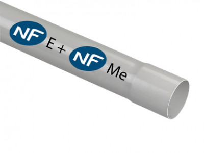 Tube PVC EU NFE NFME diamètre 75 4 m 