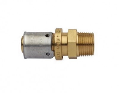 Raccord droit mâle 26 x 1/2 VALSIR