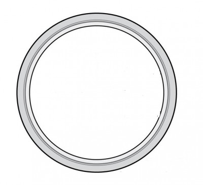 Elément droit béton pour regard emboîtement pour joint Gutta100 ST diamètre 100 cm hauteur 90 cm STRADAL