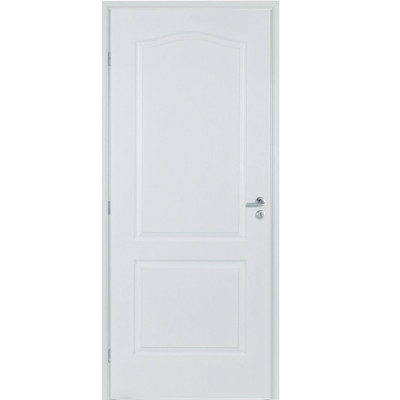 Bloc-porte alvéolaire à recouvrement Design 210 prépeint huisserie H90 serrure PDDT poussant droit 204 x 83 cm RIGHINI