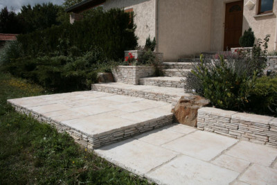 Muret Schistone gironde 58,5 x 10 x 14 cm BRADSTONE