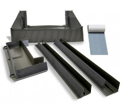 Raccord EDW pour fenêtre de toit PK10 gris anthracite 94 x 160 cm VELUX