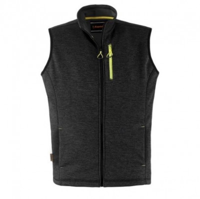 Gilet Slick noir/mélange taille M KAPRIOL