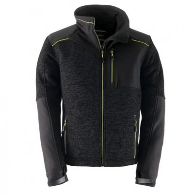 Polaire Dynamic noir/noir taille L KAPRIOL
