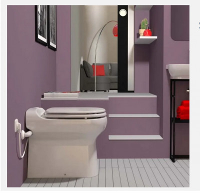 Cuvette WC à broyeur intégré Sanicompact Elite SFA