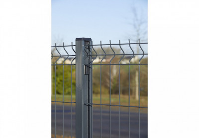 Poteau Axyle gris 7016 2,20 m DIRICKX
