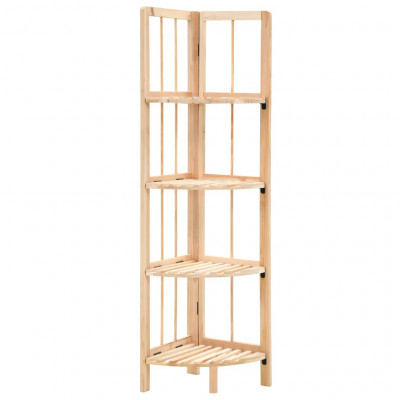 Étagère armoire meuble design étagère d'angle bois de cèdre 110 cm 2702056/3