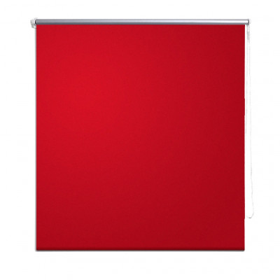 Store enrouleur rouge occultant 160 x 175 cm fenêtre rideau pare-vue volet roulant 4102034/2
