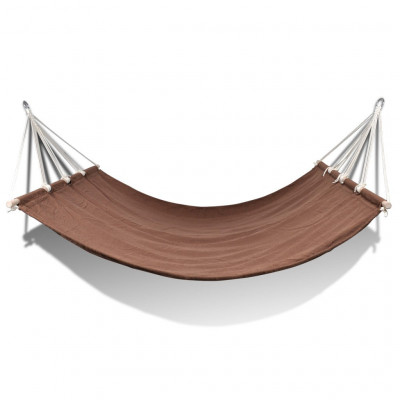 Hamac toile 210 x 150 cm marron 2202057/2
