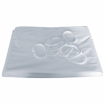 Rideau douche 200x150cm blanc PELLET