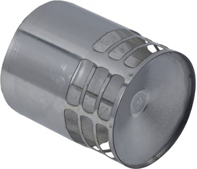 Terminal de protection inox diamètre 80 mâle TEN