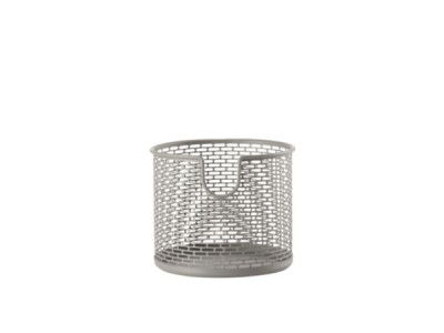 Panier métal rond gris 12 x 10 cm ZONE DENMARK