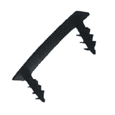 Barrette de fixation noir 100 pièces ACOME