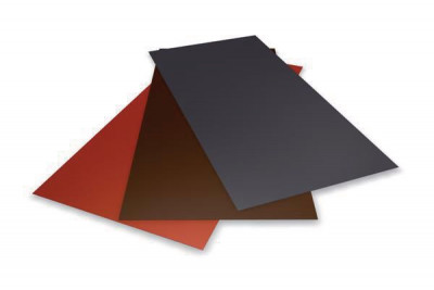 Feuilles aluminium lisse gris souris 0,7 mm 2 x 1 ml