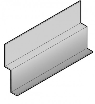 Profil départ Cédral Lap alu vanille C02 3000 mm ETERNIT