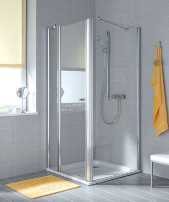 Paroi de douche AT TWD 09018 2AR BLC V.CL