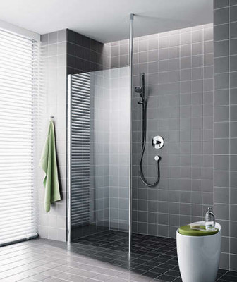 Paroi ATEA TWP 10020 2AR Blanc Verre clair