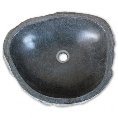 Lavabo vaque en pierre de rivière ovale 30-37 cm 02_0002651