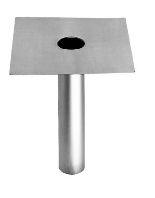 Platine étanchéité et positionnement 30 x 30 cm diamètre 70 mm hauteur 35 cm LIMATEC