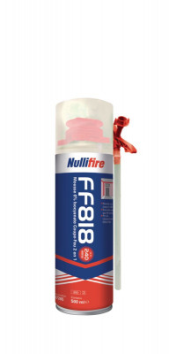 Mousse expansive coupe-feu 2 en 1 MX818 aérosol de 500 ml ILLBRUCK