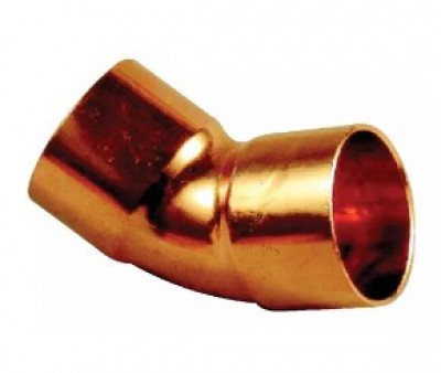 Courbe cuivre 45° femelle femelle 52 mm THERMADOR