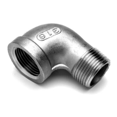 Coude à 90° mâle-femelle inox 316 26 x 34 FG INOX