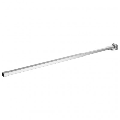 Bras de support pour enclos de bain ecran de douche porte de douche barre de stabilité salle de bain acier inoxydable 70-120 cm 02_0003291