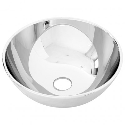 Lavabo évier lave-mains vasque à poser vasque à monter salle de bain intérieur cabine de toilette salle d'eau maison diamètre 28 cm céramique 02_0002594